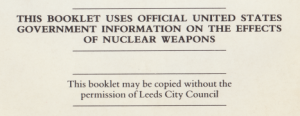 Leeds and the Bomb - Copyright notice